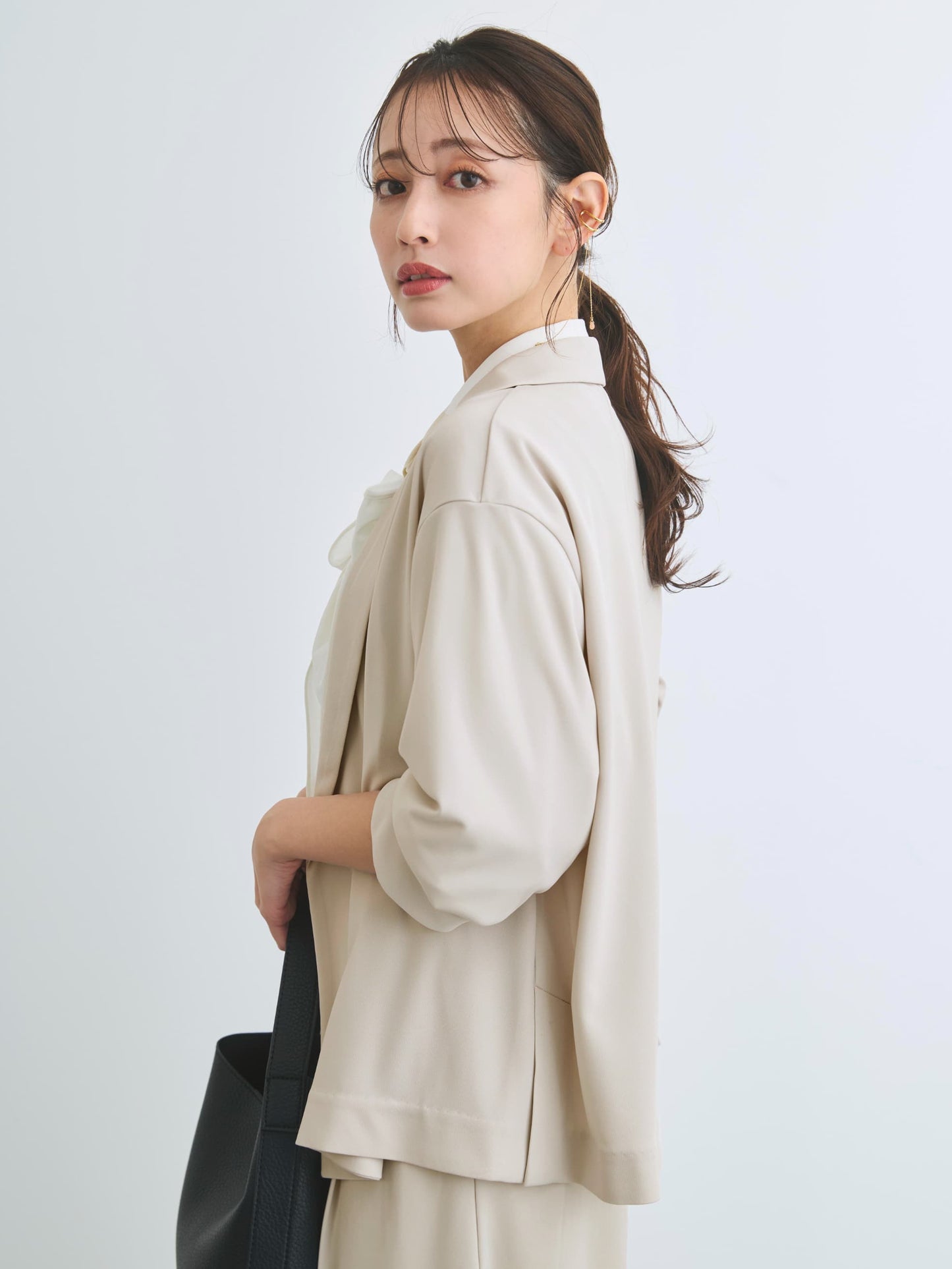 【UVカット/ウォッシャブル/防シワ】リラクシージャケット　[通常]