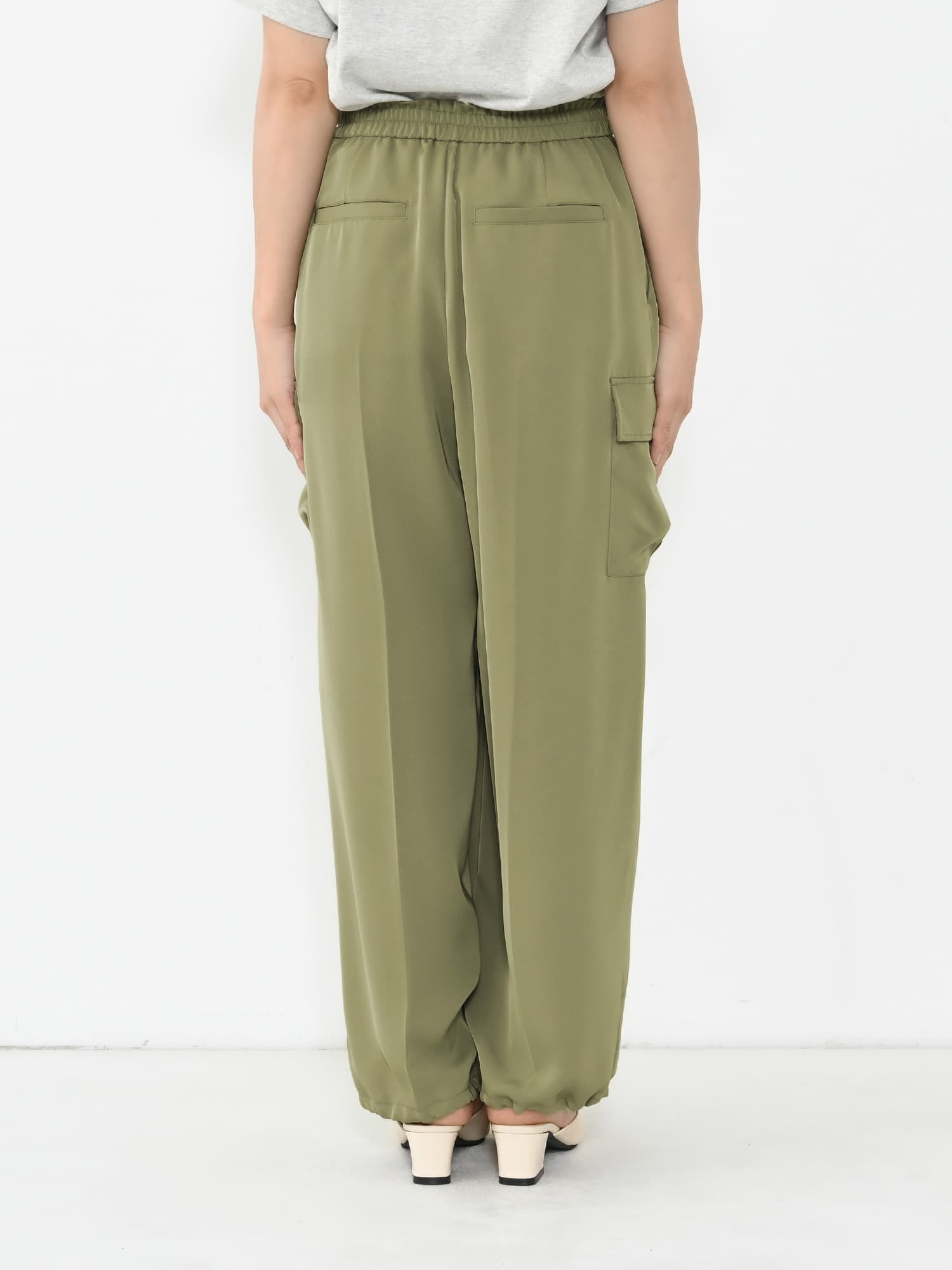 【新品】COHINA　コヒナ　ワークパンツ シャイニーツイルワークパンツ-short & regular | 小柄・低身長