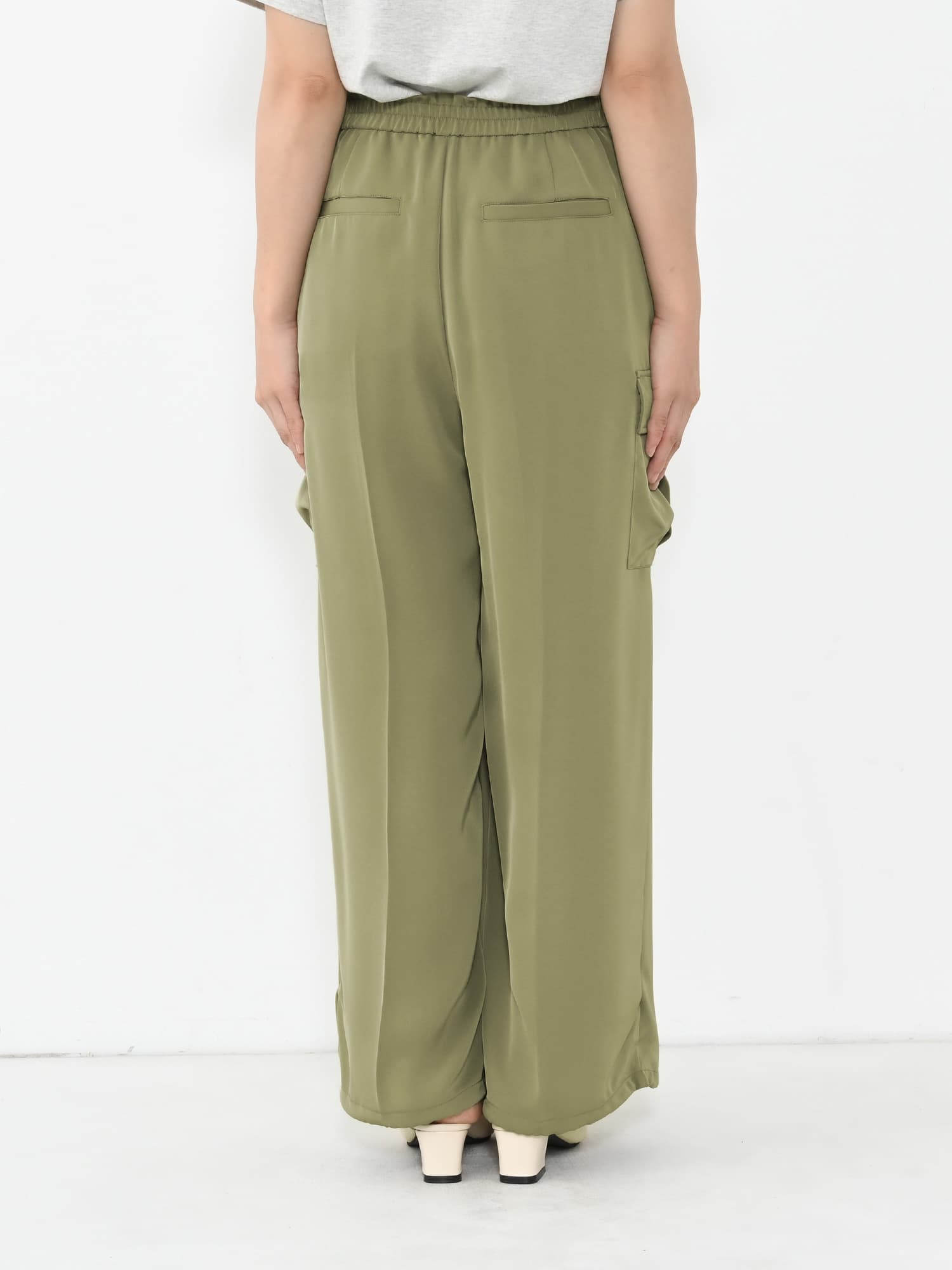 シャイニーツイルワークパンツ-short & regular | 小柄・低身長