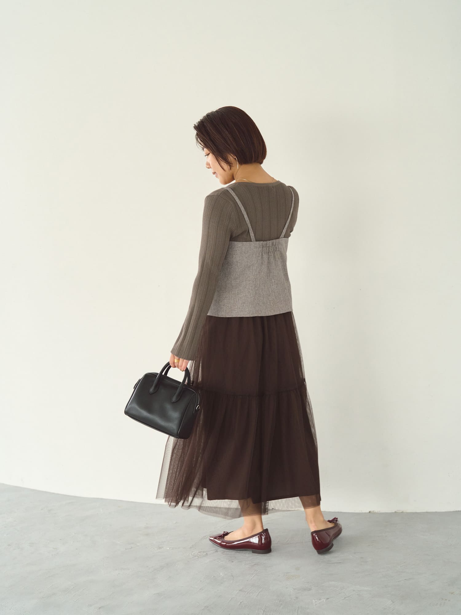 ビスチェチュールスカートセットアップ-short & regular | 小柄