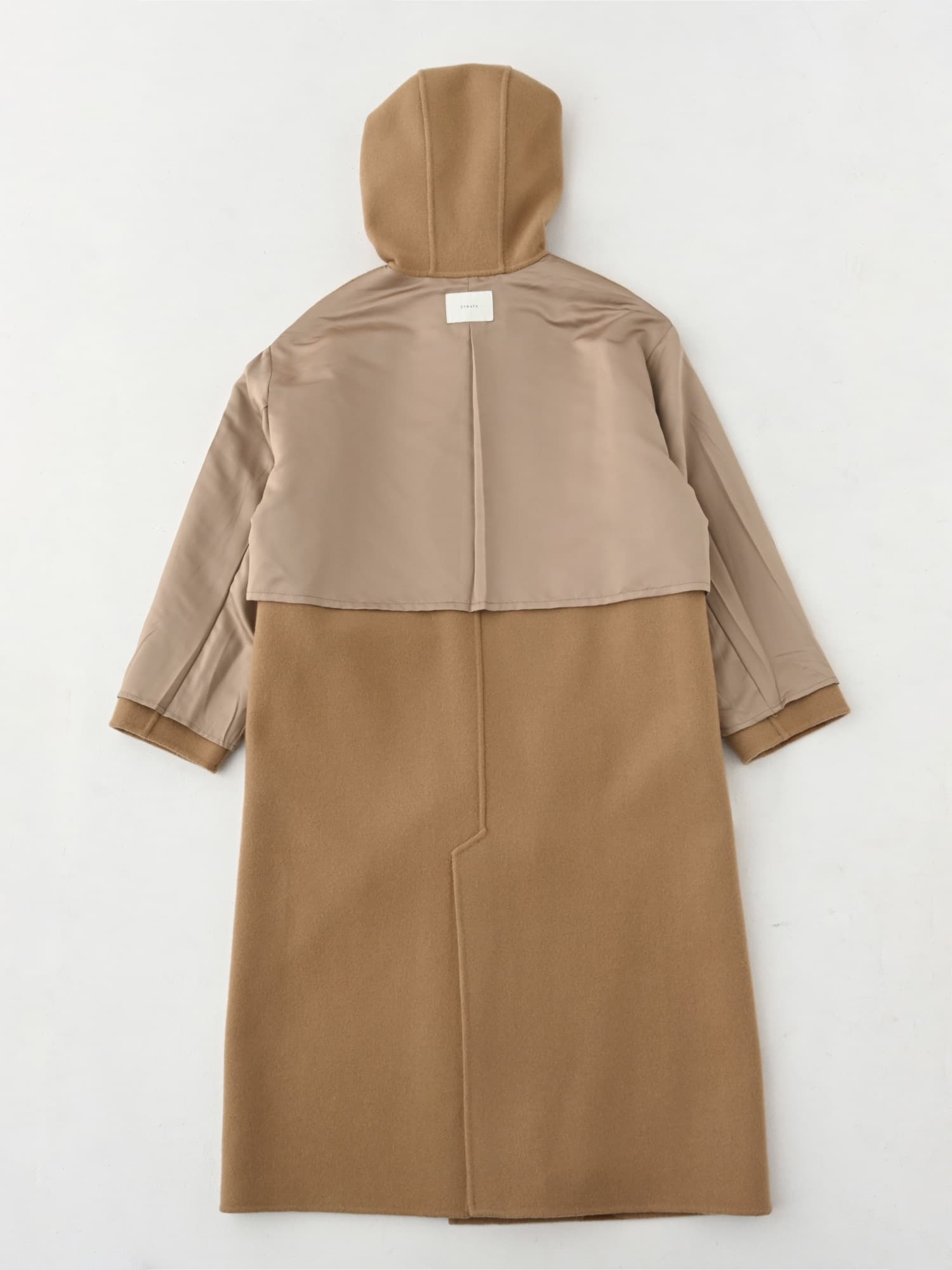 strata cohinaフーディーリバーロングコート フードロングコート