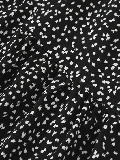 モノトーンアシメティアードスカート-short & regular　[通常]