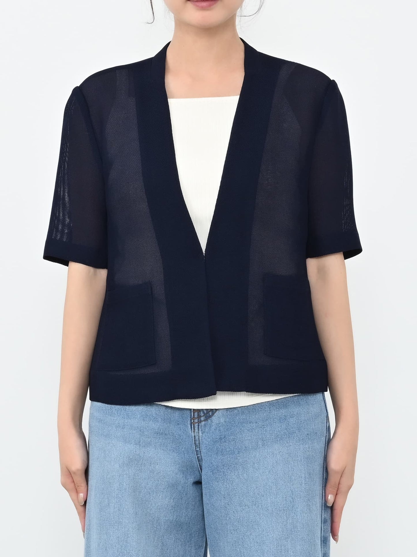 ※こちらが実物のカラーに一番お色味が近くなっております。（ネイビー）<br>149cm | B:77 W:60 H:83 股下:68.5 | ワンサイズ着用