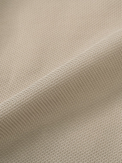 ハーフスリーブノーカラーメッシュジャケット　[通常]