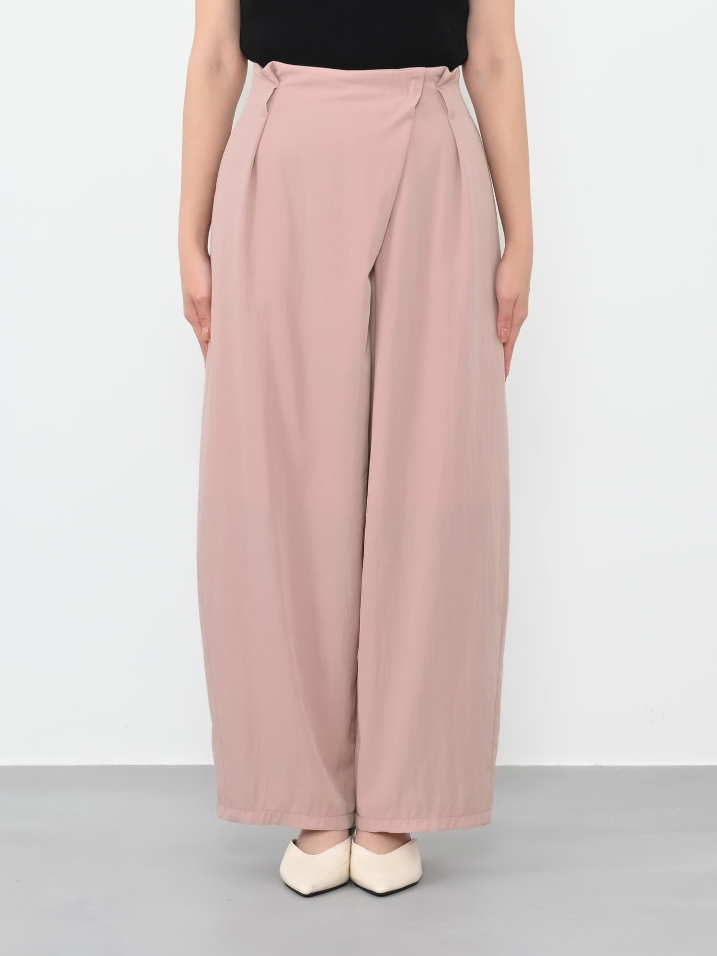 ラップデザインカーヴィーパンツ-short & regular　[通常]