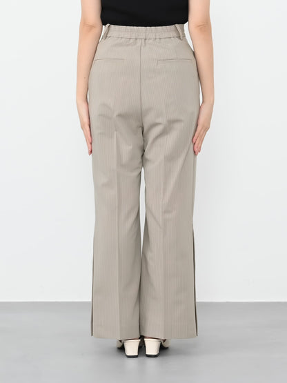 ＜non-no掲載＞ボタンベンツフレアパンツ-short & regular　[通常]