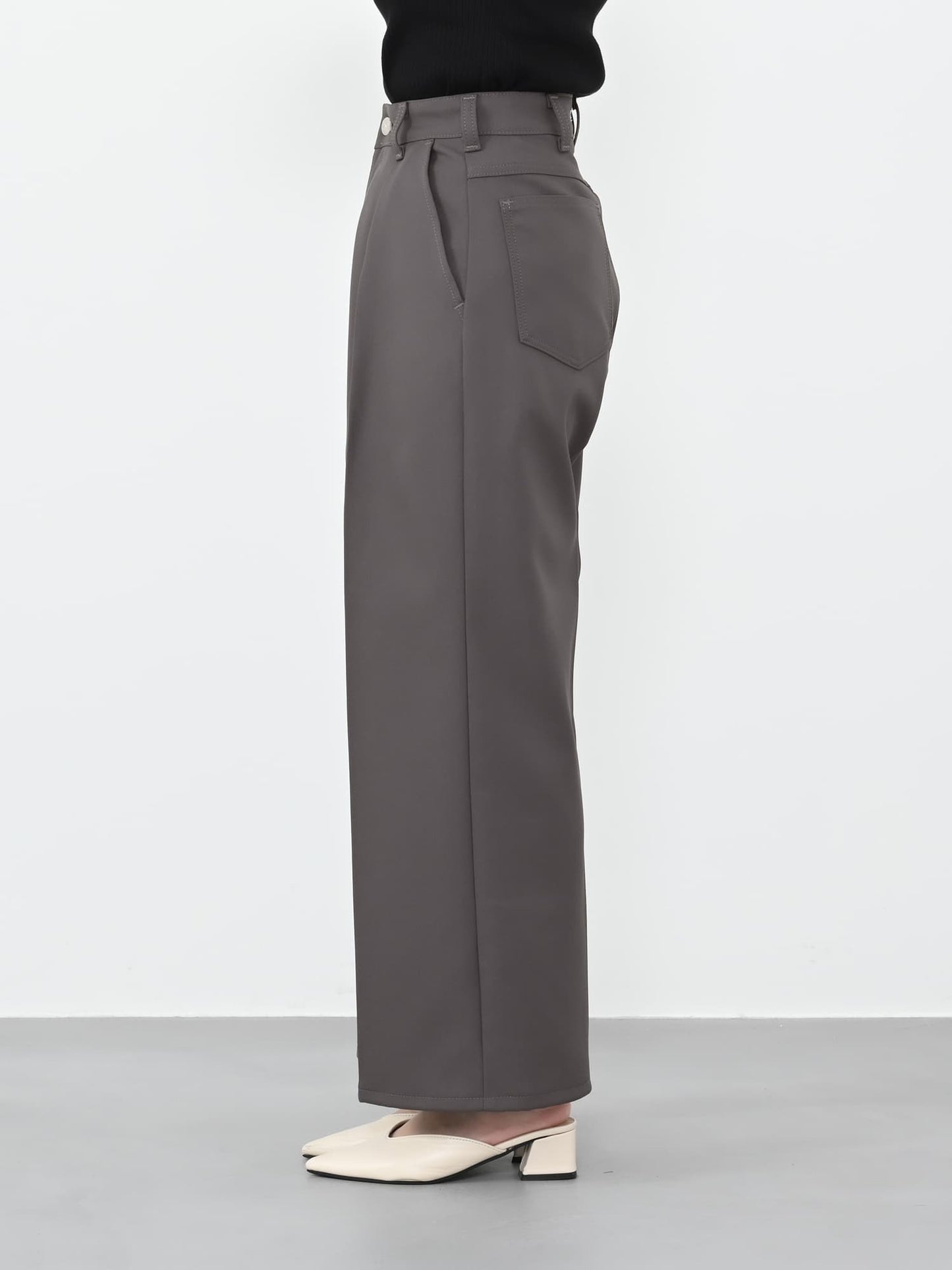 【Wranglerコラボ】ランチャーセミフレアパンツ-short & regular　[通常]