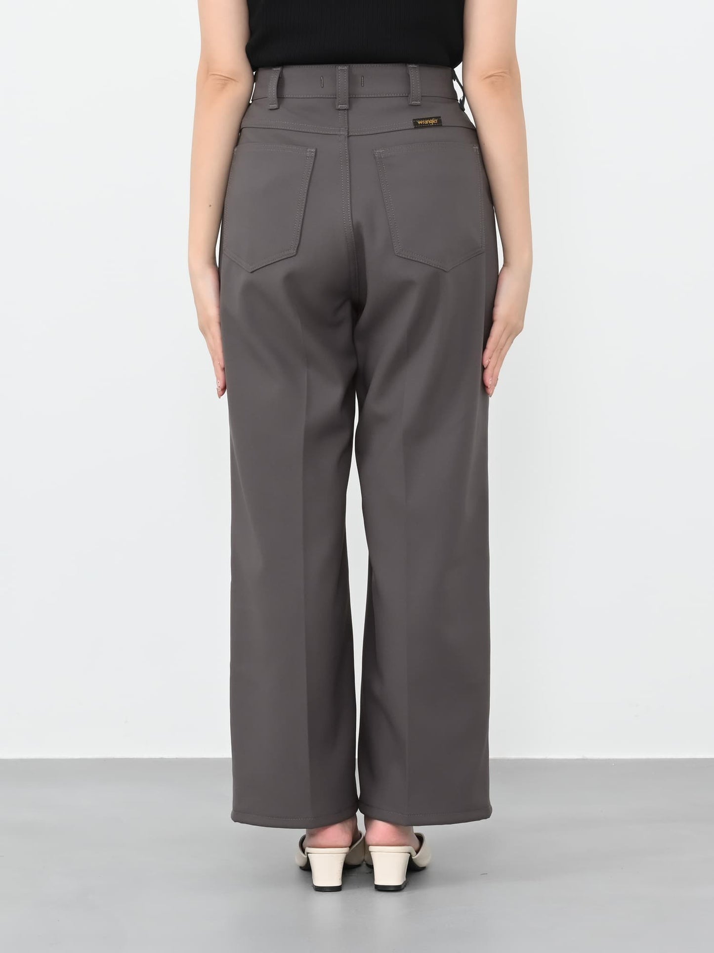 【Wranglerコラボ】ランチャーセミフレアパンツ-short & regular　[通常]