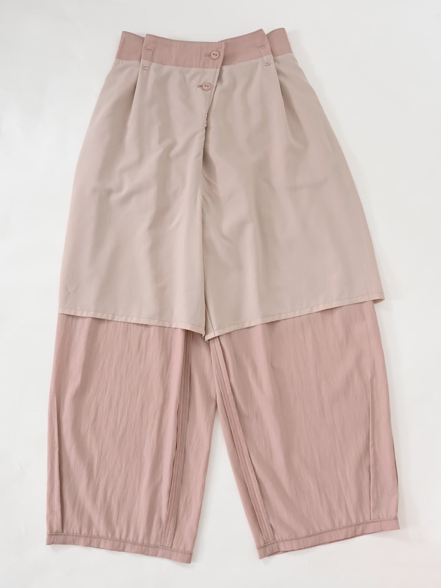 ラップデザインカーヴィーパンツ-short & regular　[通常]