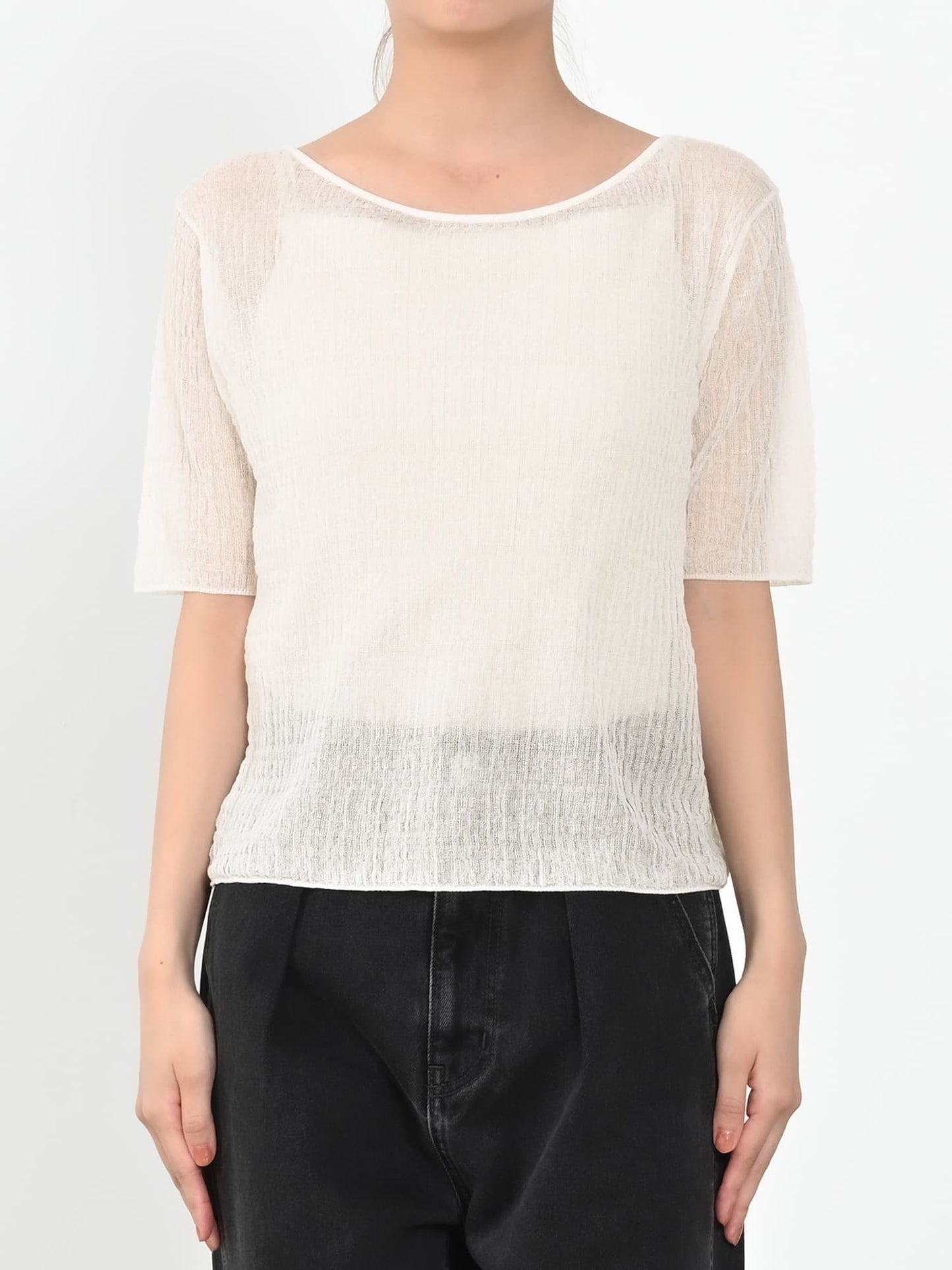 ※こちらが実物のカラーに一番お色味が近くなっております。（オフホワイト）<br>150cm | B:78 W:56 H:74 股下:69  | ワンサイズ着用