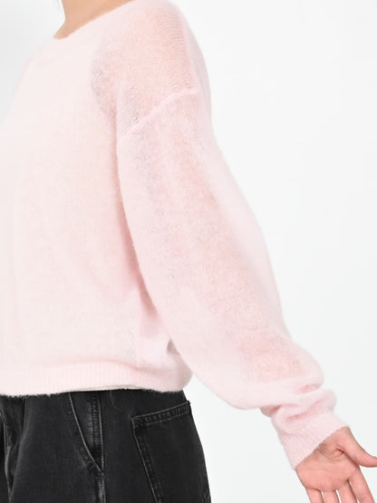 アルパカウール2wayネックニット　[通常]