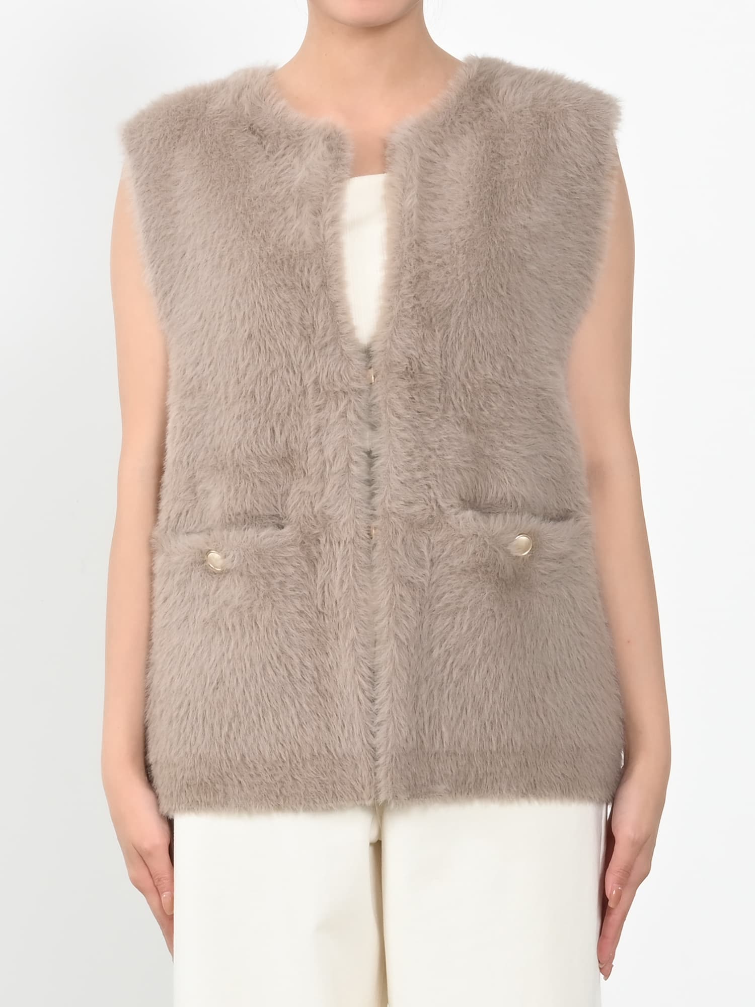 ダブルフェイスフェザージレ | 小柄・低身長女性向け