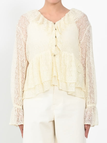 ※こちらが実物のカラーに一番お色味が近くなっております。（アイボリー）<br>149cm | B:77 W:60 H:83 股下:68.5 | ワンサイズ着用