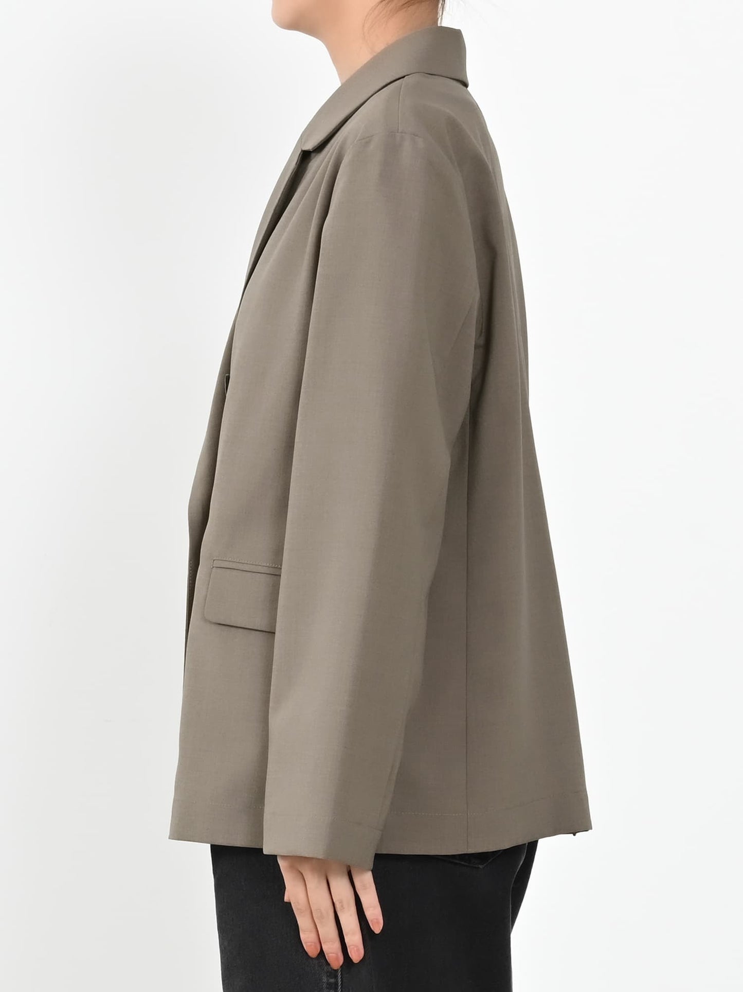 ダブルボタンライトジャケット　[通常]