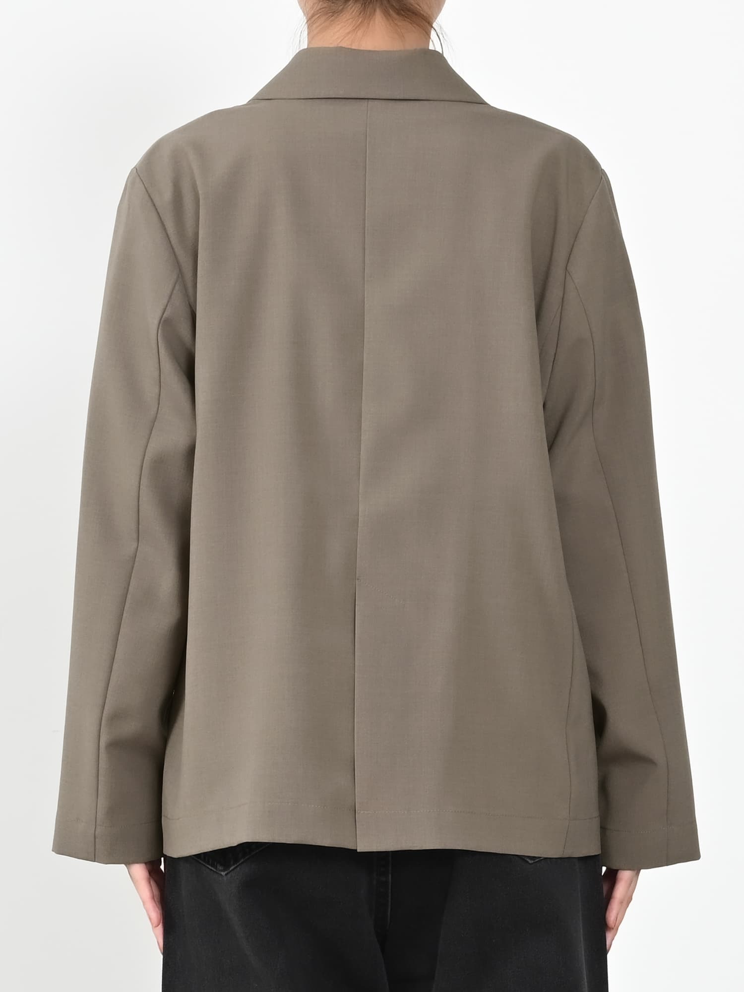 ダブルボタンライトジャケット | 小柄・低身長女性向けファッション