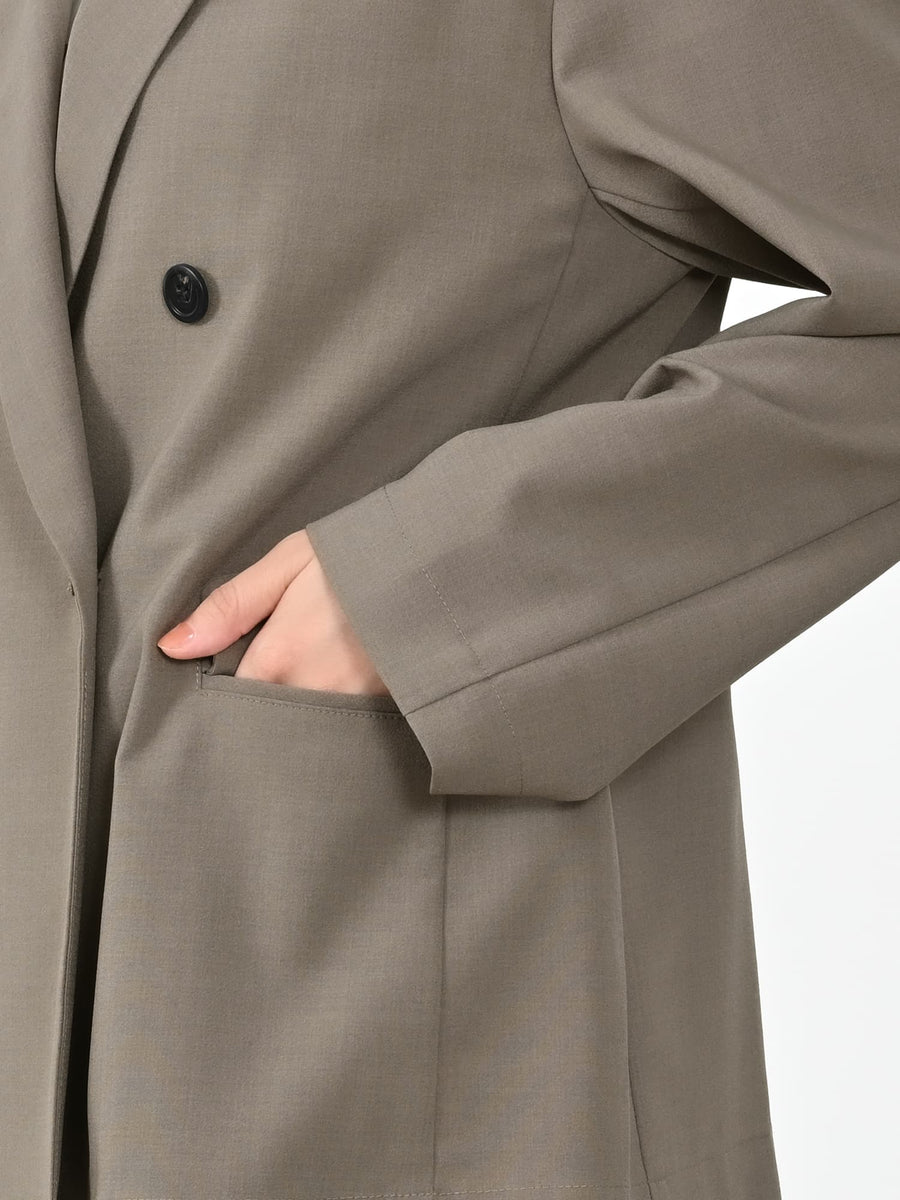 ダブルボタンライトジャケット　[通常]