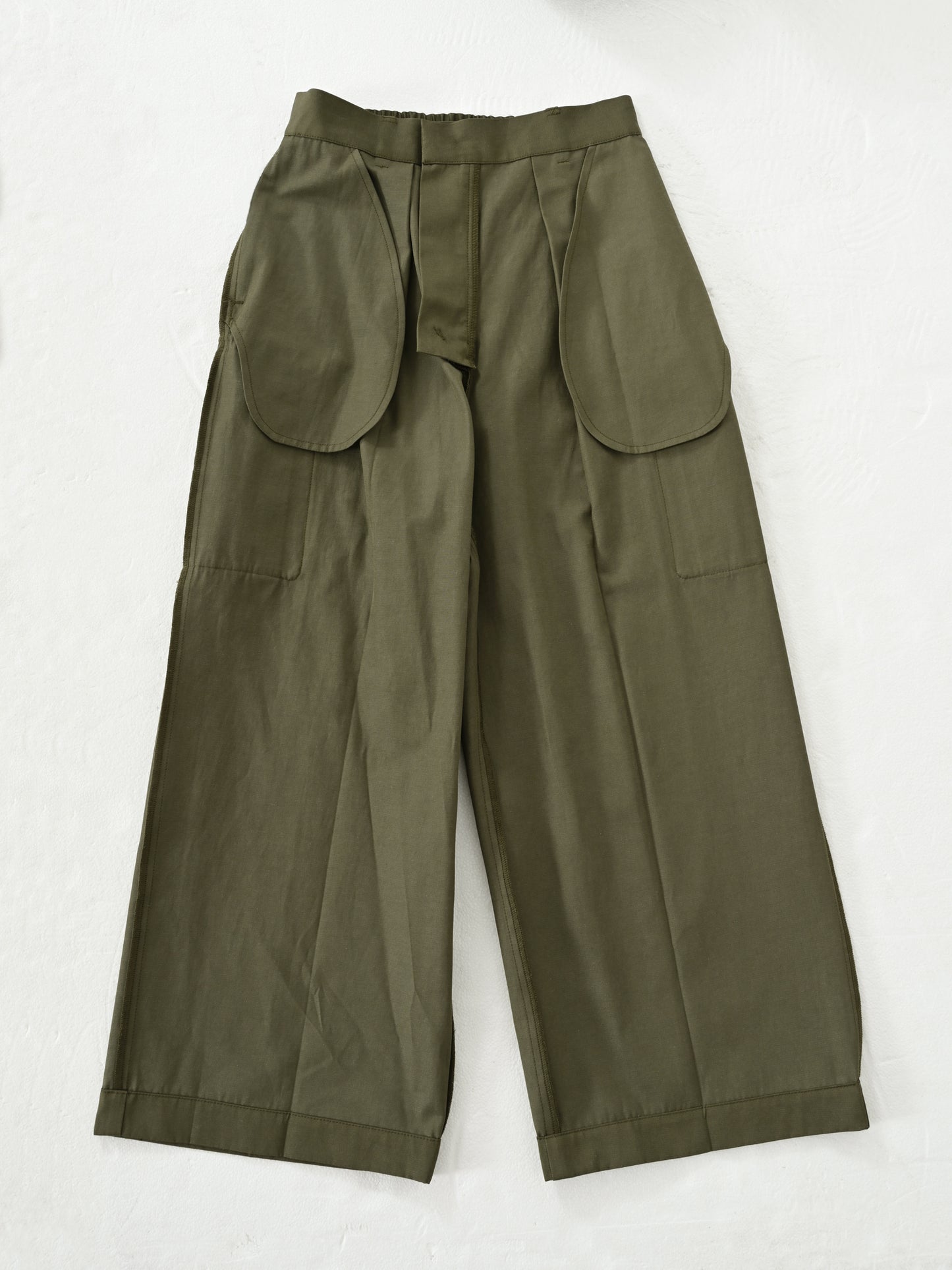 ワイドストレートカーゴパンツ-short & regular　[通常]