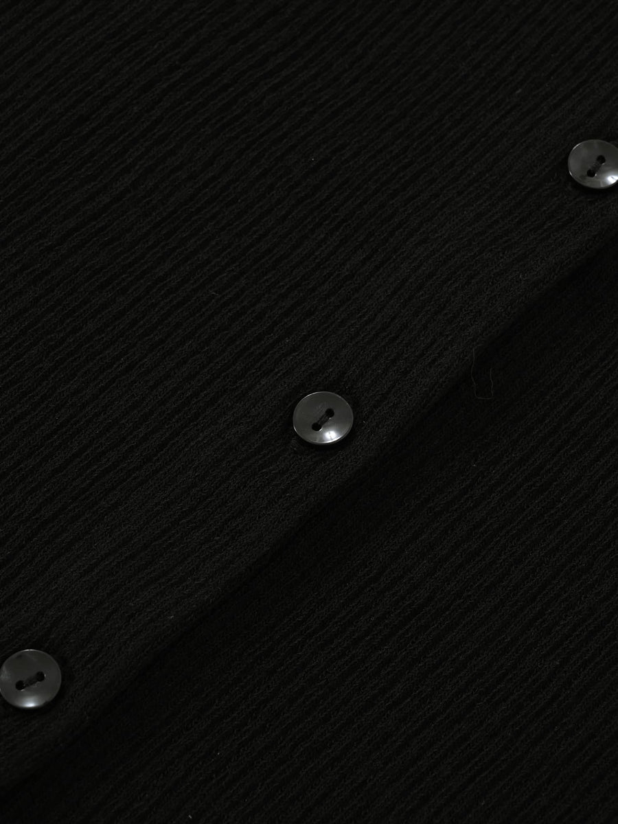 Vネックデザインカラーリブニット　[通常]