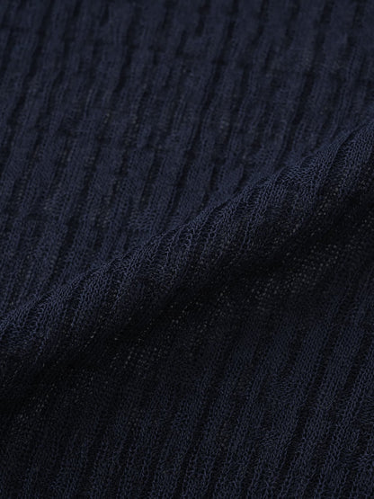 シアーリップルニットトップス　[通常]