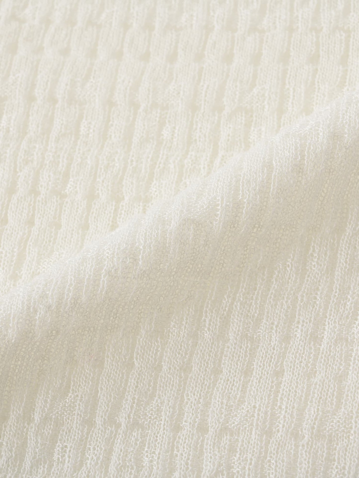 シアーリップルニットトップス　[通常]