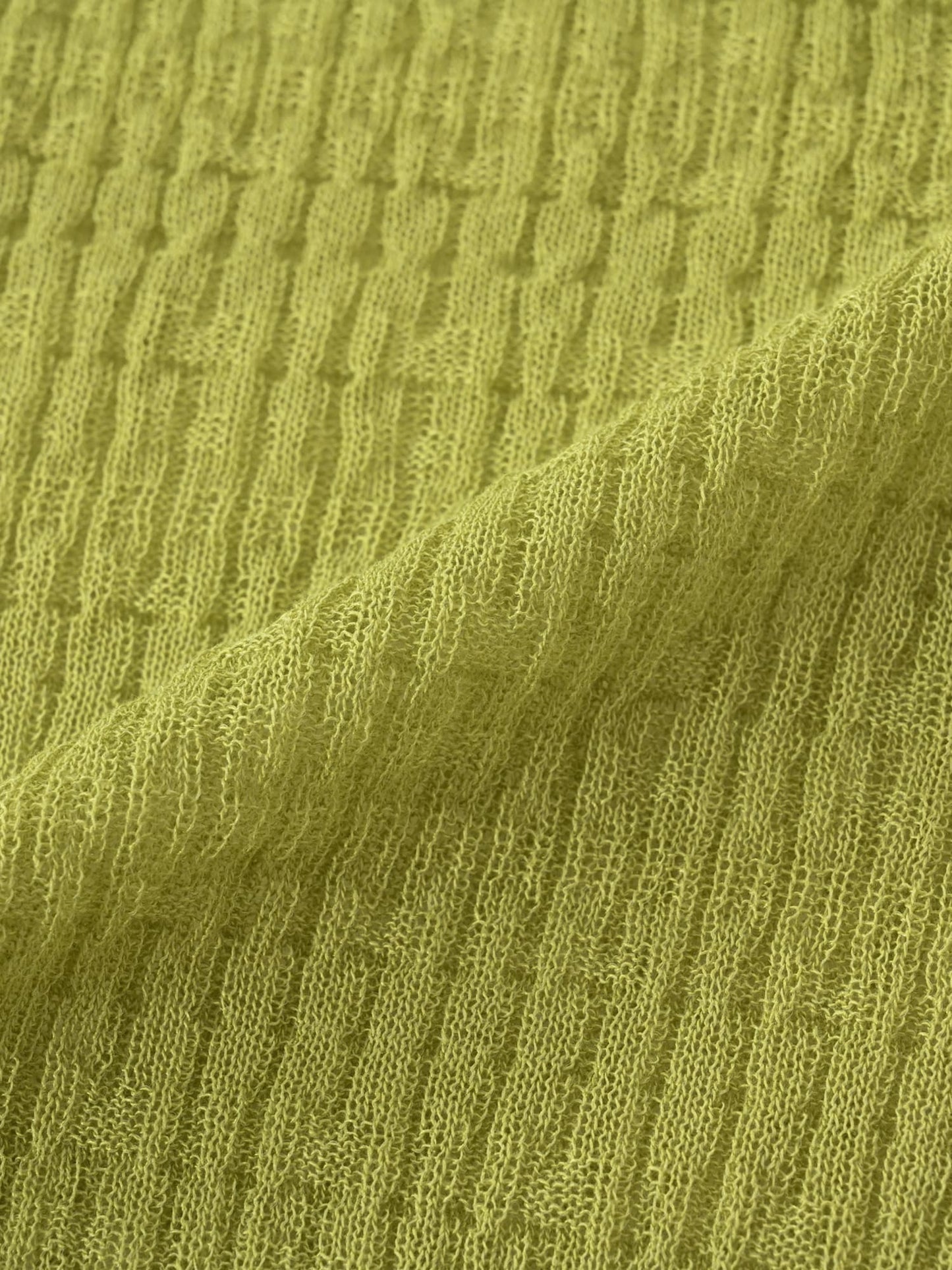 シアーリップルニットトップス　[通常]