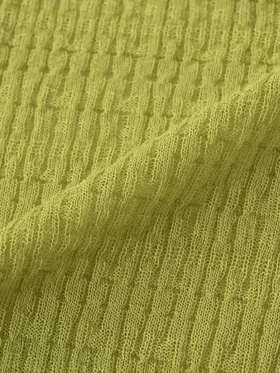 シアーリップルニットトップス　[通常]