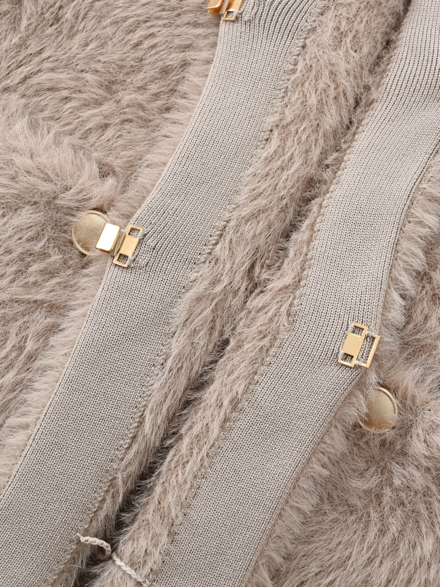 週末値下　COHINA ダブルフェイスフェザージレ ライトベージュ ダブルフェイスフェザージレ | 小柄・低身長女性向け