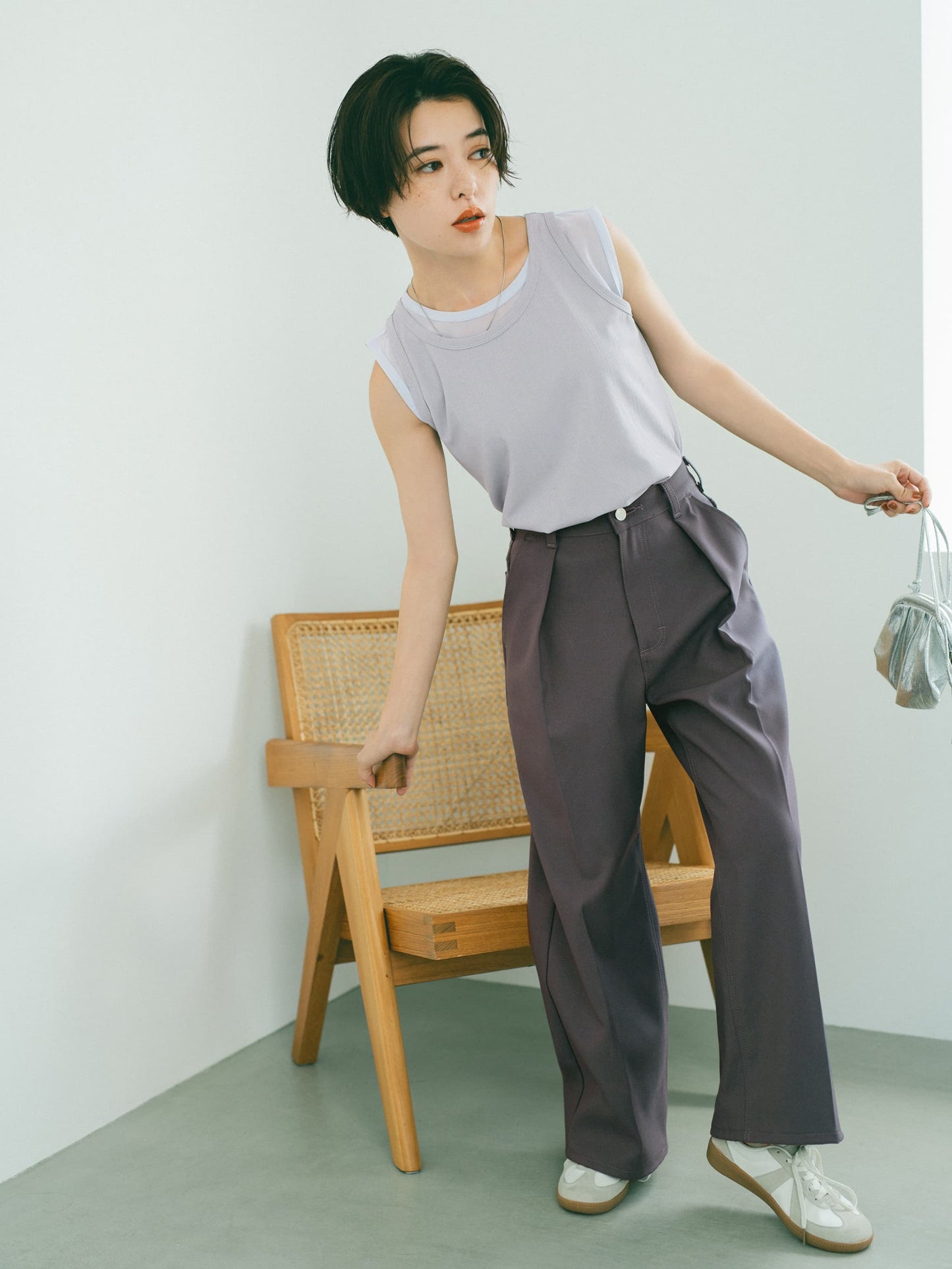 154cm | B:75 W:59 H:80 股下:71 | ワンサイズ着用