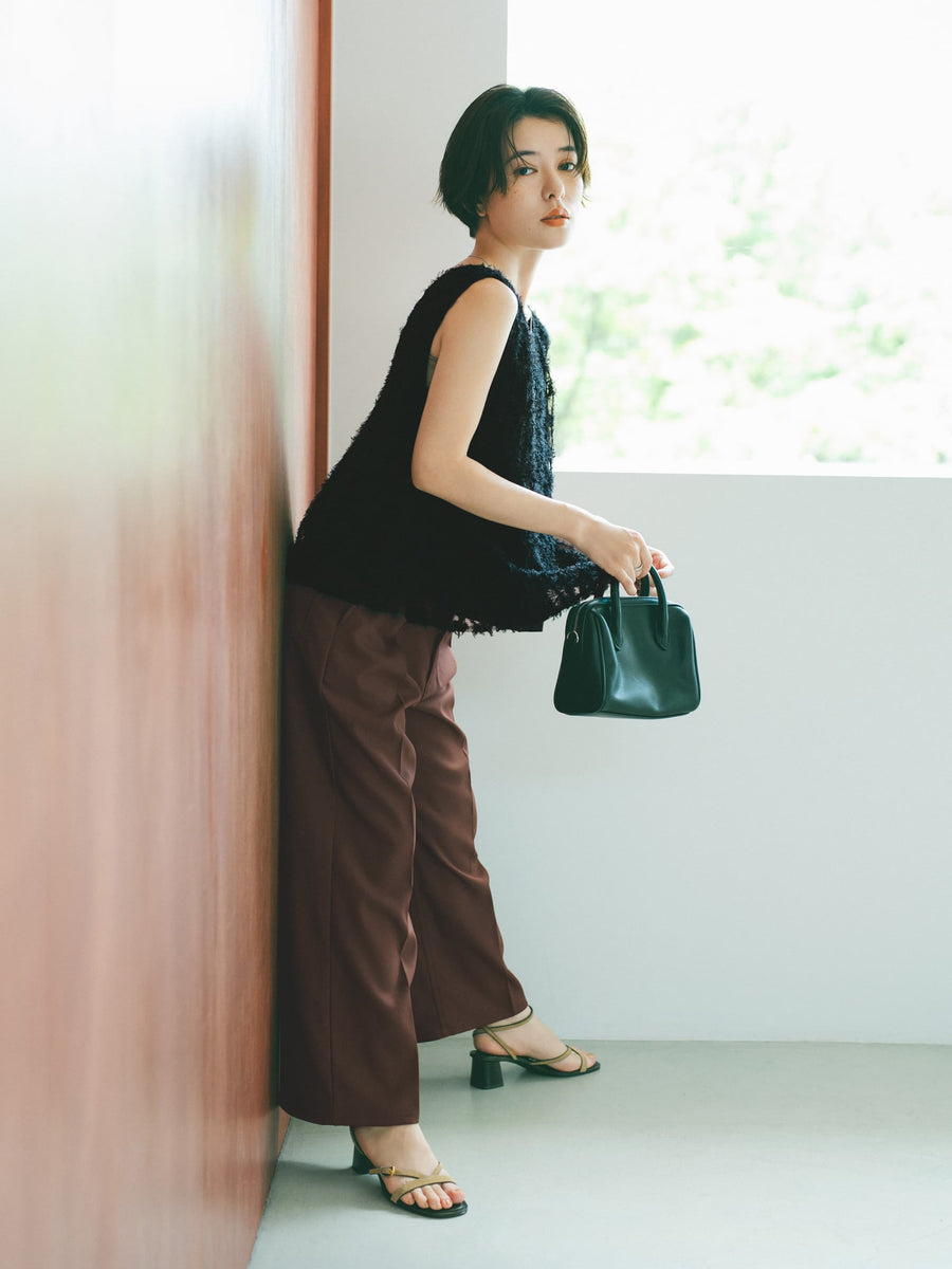 【Wranglerコラボ】ランチャーセミフレアパンツ-short & regular　[通常]