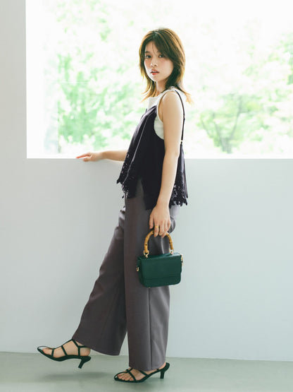 【Wranglerコラボ】ランチャーセミフレアパンツ-short & regular　[通常]