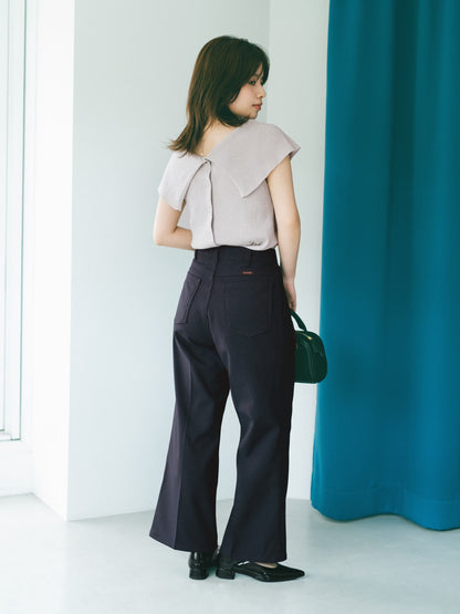 【Wranglerコラボ】ランチャーセミフレアパンツ-short & regular　[通常]