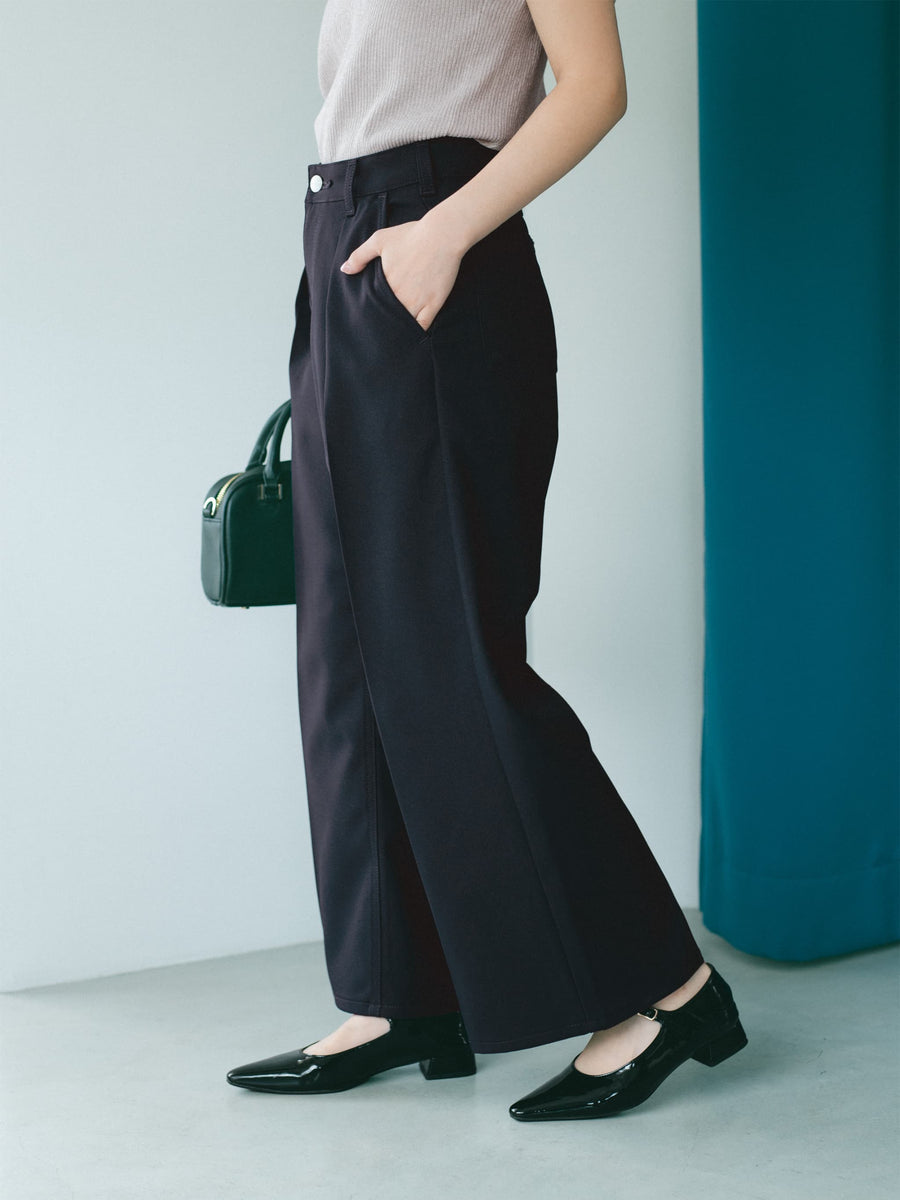 【Wranglerコラボ】ランチャーセミフレアパンツ-short & regular　[通常]