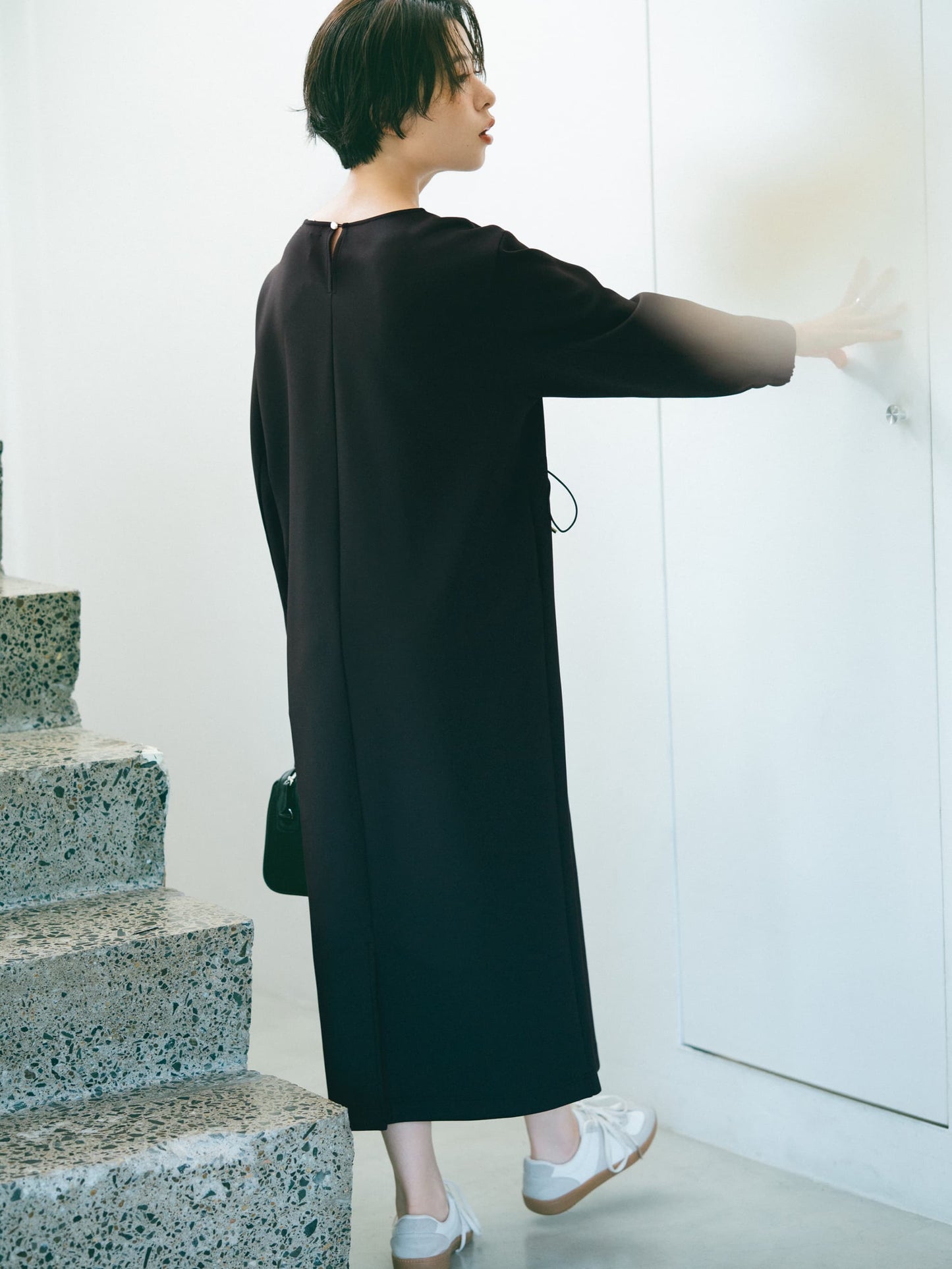 ドロストデザインダンボールワンピース-short & regular　[通常]