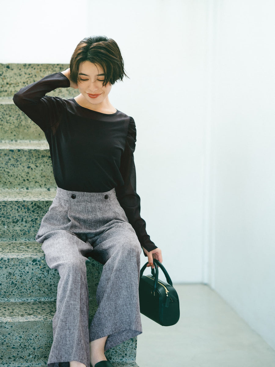 154cm | B:75 W:59 H:80 股下:71 | ワンサイズ着用