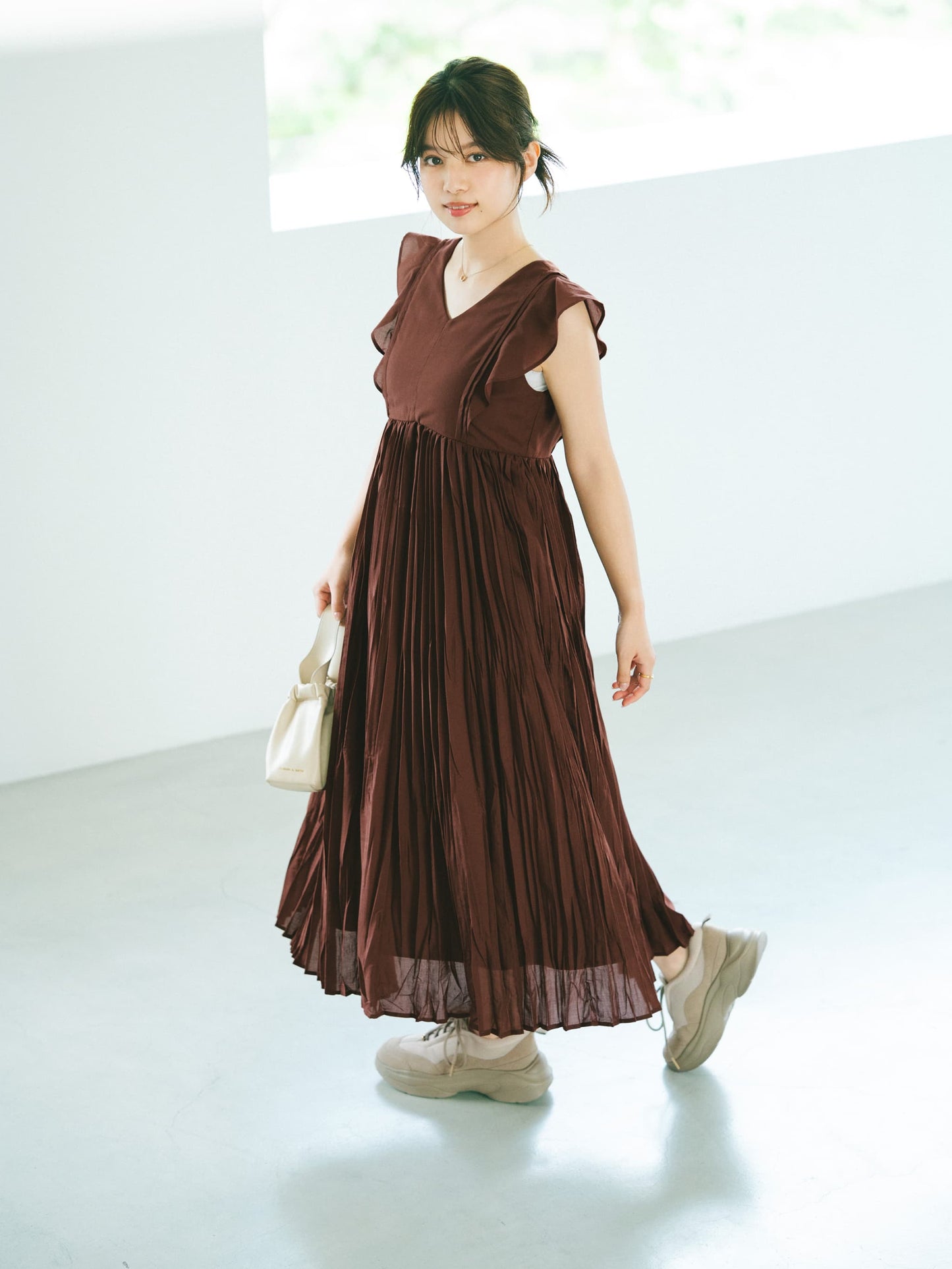 151cm | B:76.5 W:59.5 H:85 股下:70 | regular着用