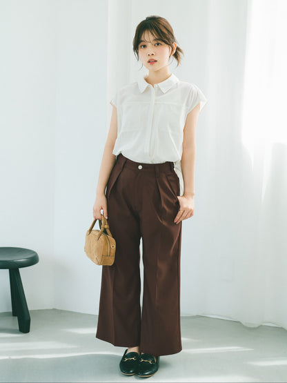 【Wranglerコラボ】ランチャーセミフレアパンツ-short & regular　[通常]