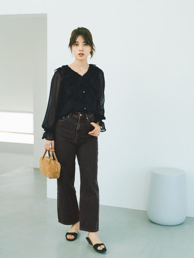 short - S / ウォッシュブラック