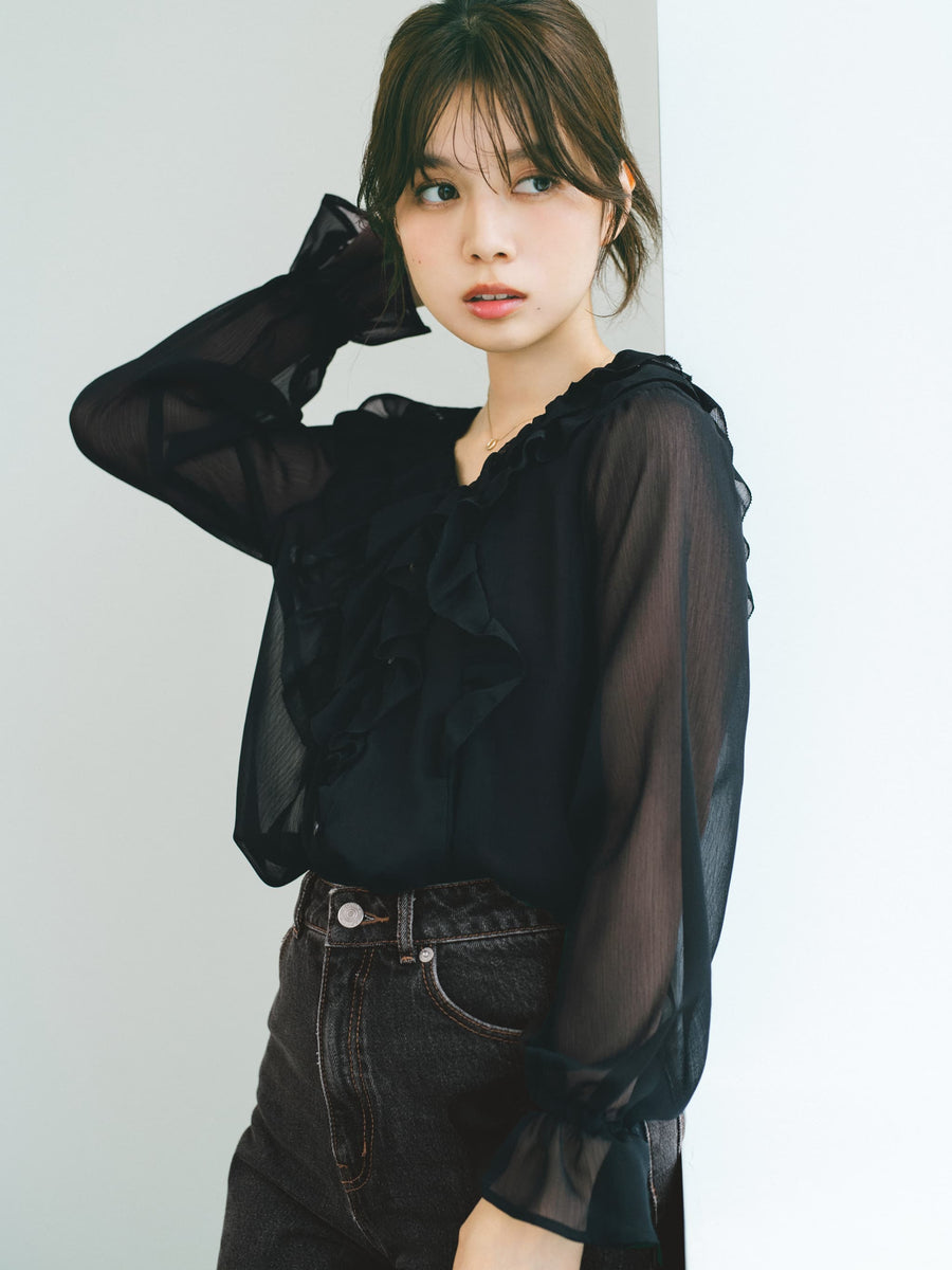 151cm | B:76.5 W:59.5 H:85 股下:70 | ワンサイズ着用