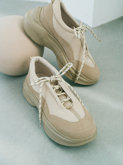 【LE TALONコラボ】2WAYレースアップスニーカー　[通常]