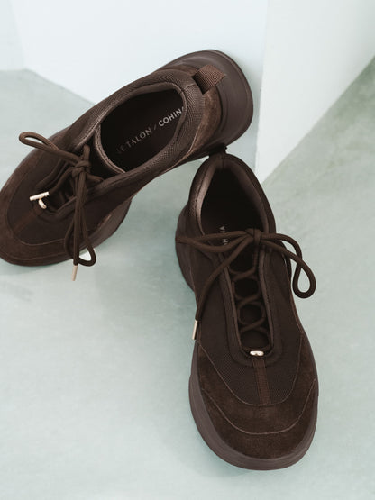 【LE TALONコラボ】2WAYレースアップスニーカー　[通常]