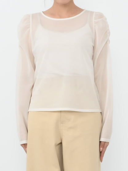 ※こちらが実物のカラーに一番お色味が近くなっております。（アイボリー）<br>149cm | B:77 W:60 H:83 股下:68.5 | ワンサイズ着用