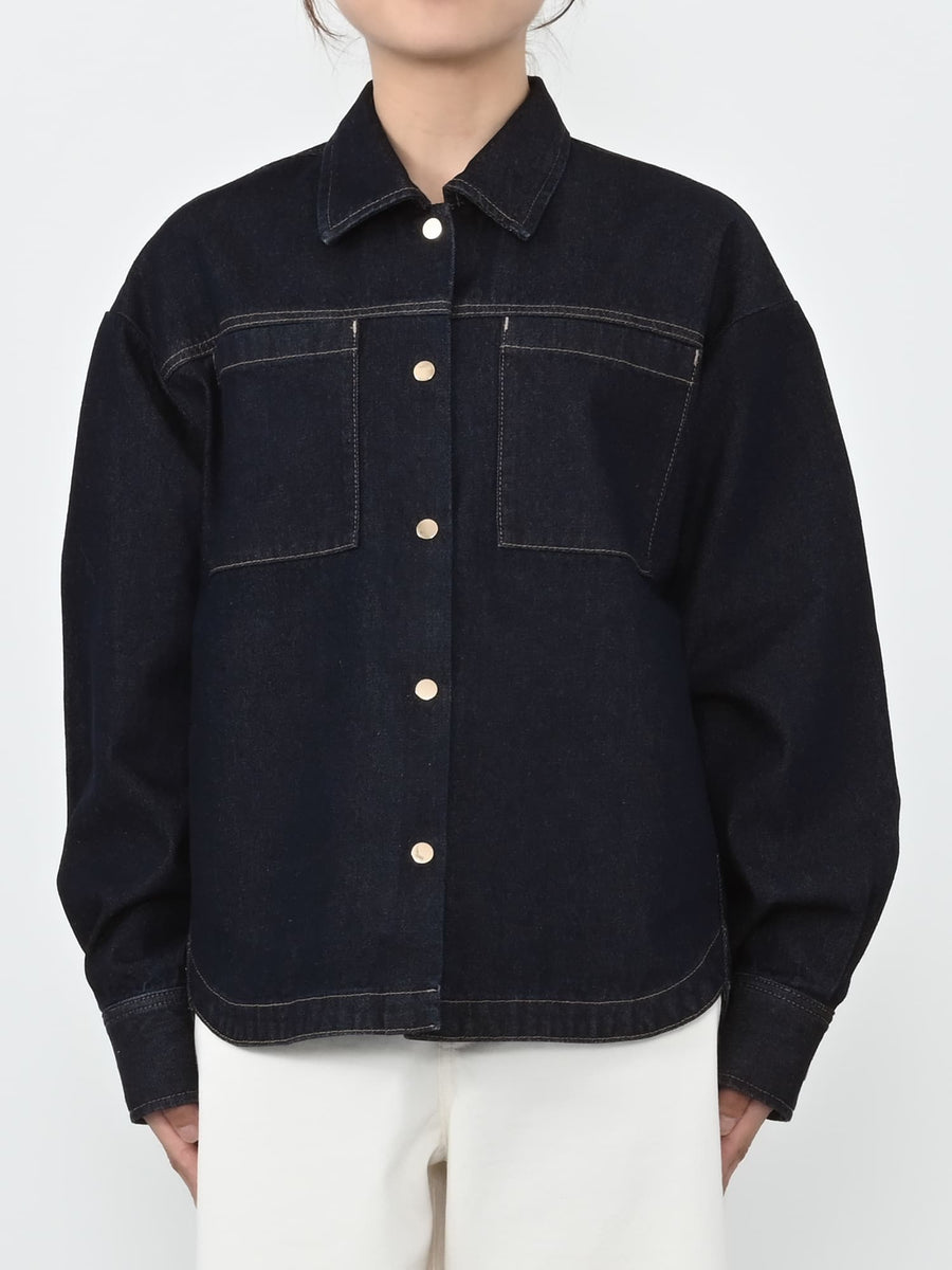 ※こちらが実物のカラーに一番お色味が近くなっております。（ダークインディゴ）<br>143cm | B:73 W:60 H:81 股下:65  | ワンサイズ着用