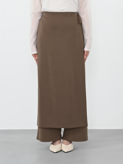 ※こちらが実物のカラーに一番お色味が近くなっております。（ブラウン）<br>149cm | B:77 W:60 H:83 股下:68.5 | regular着用 (ヒールの高さ:3.5cm)