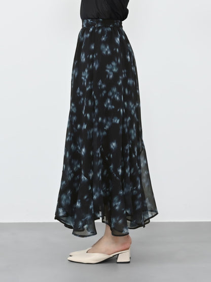 シェードフラワーエスカルゴスカート-short & regular　[通常]