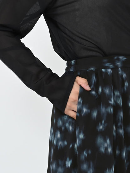 シェードフラワーエスカルゴスカート-short & regular　[通常]