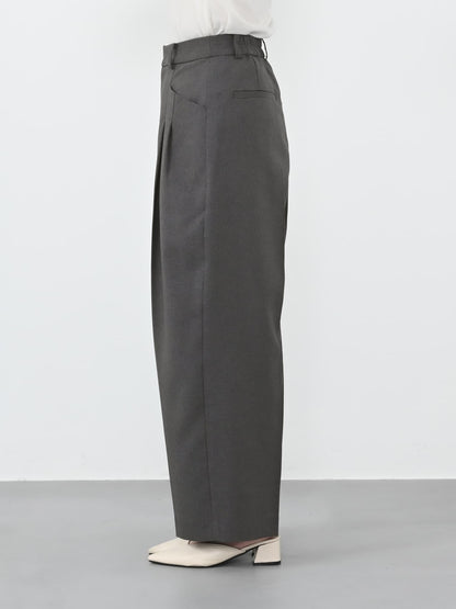 ツータックカーブパンツ-short & regular　[通常]