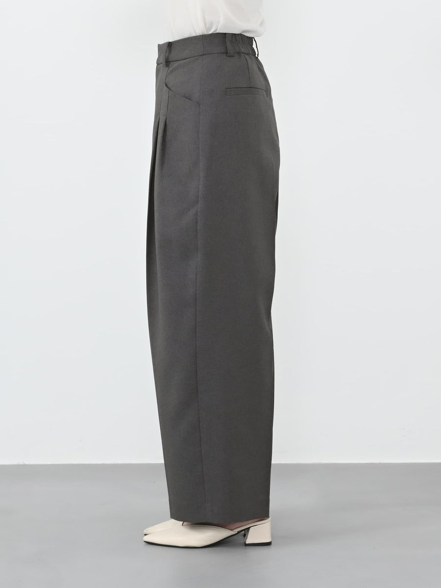 ツータックカーブパンツ-short & regular　[通常]