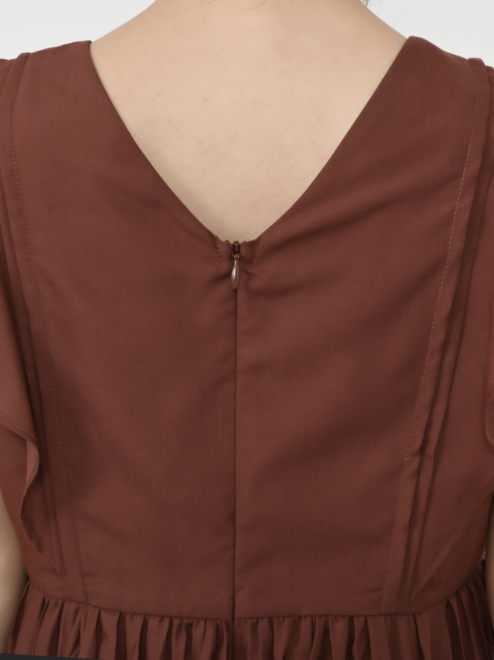 リンクルプリーツワンピース-short & regular　[通常]