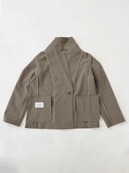 ダブルボタンライトジャケット　[通常]