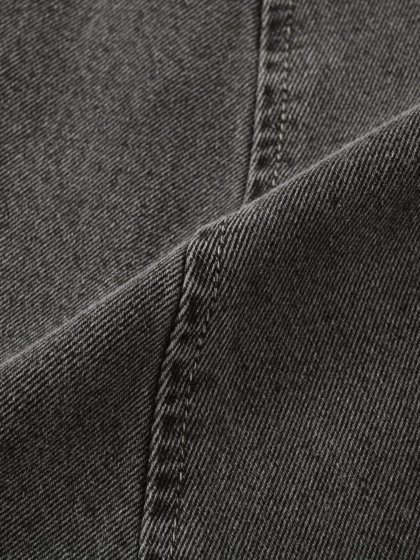 シームフレアデニムスカート-short & regular　[通常]